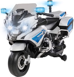 moto electrica de policia infantil